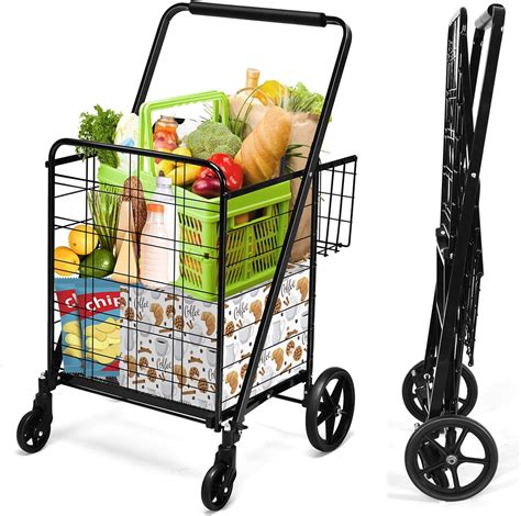 chariot a roulette amazon|Amazon.fr : Chariot De Courses À Roulettes.